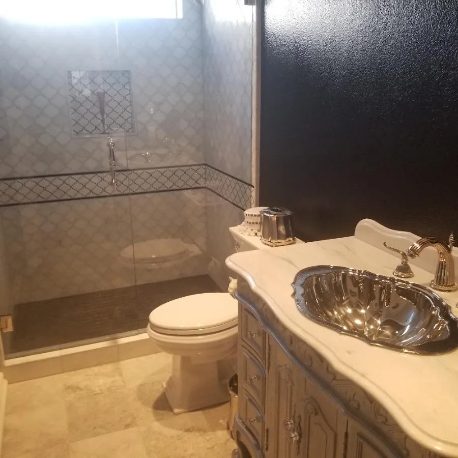 Professional plumbing work and bathroom remodeling in Justin